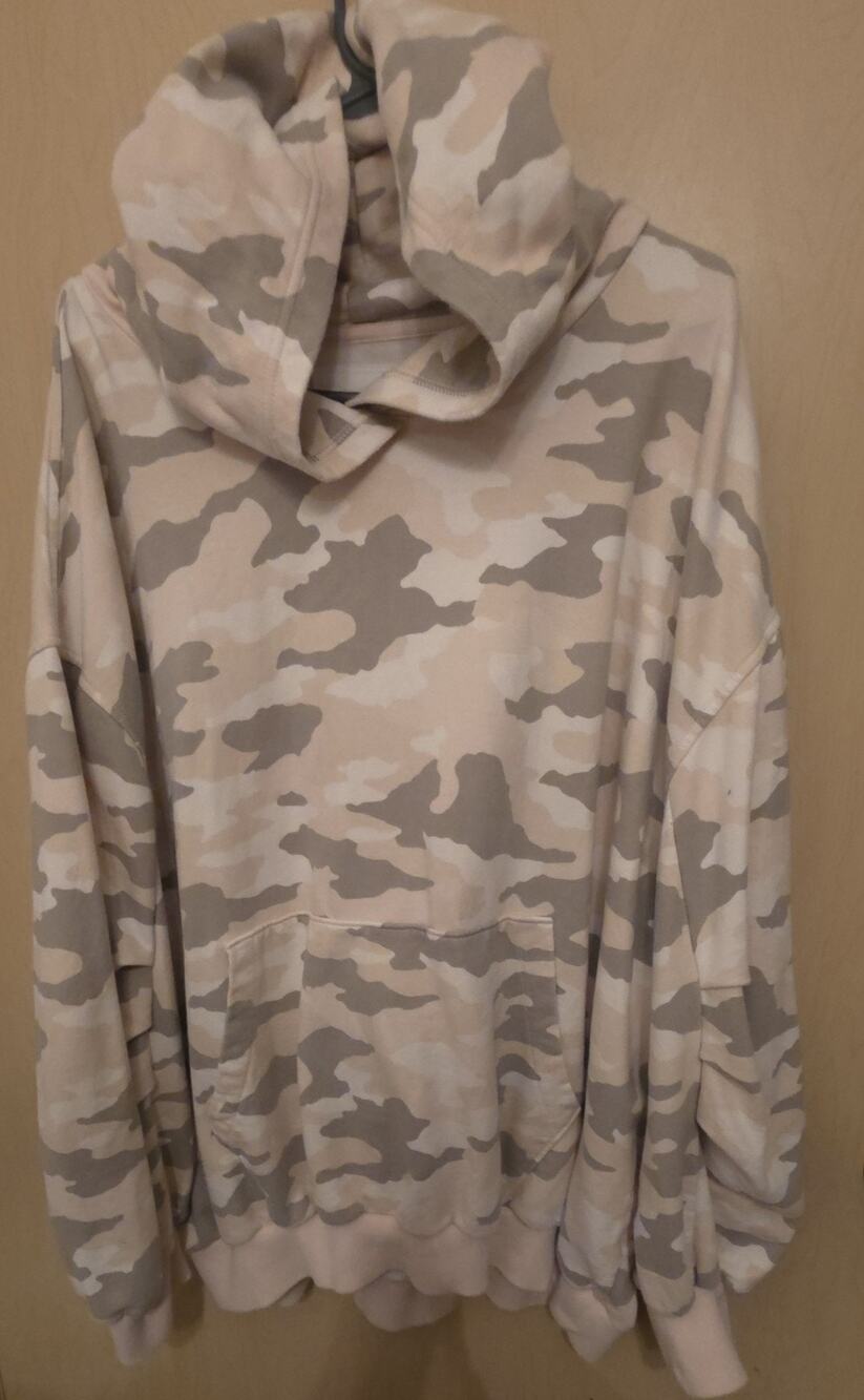 Aerie Camouflage XXl Sweater Hooded Cozy Oversized Athletic Athleisure